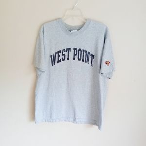 Official  Gray West Point Tee Shirt